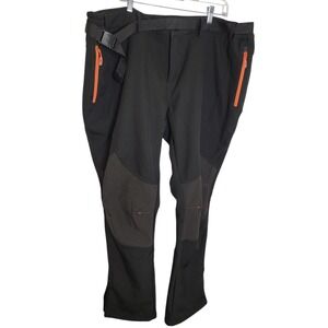 Gash Hao 48x34 Men's Black Fleece Pants NWOT‎